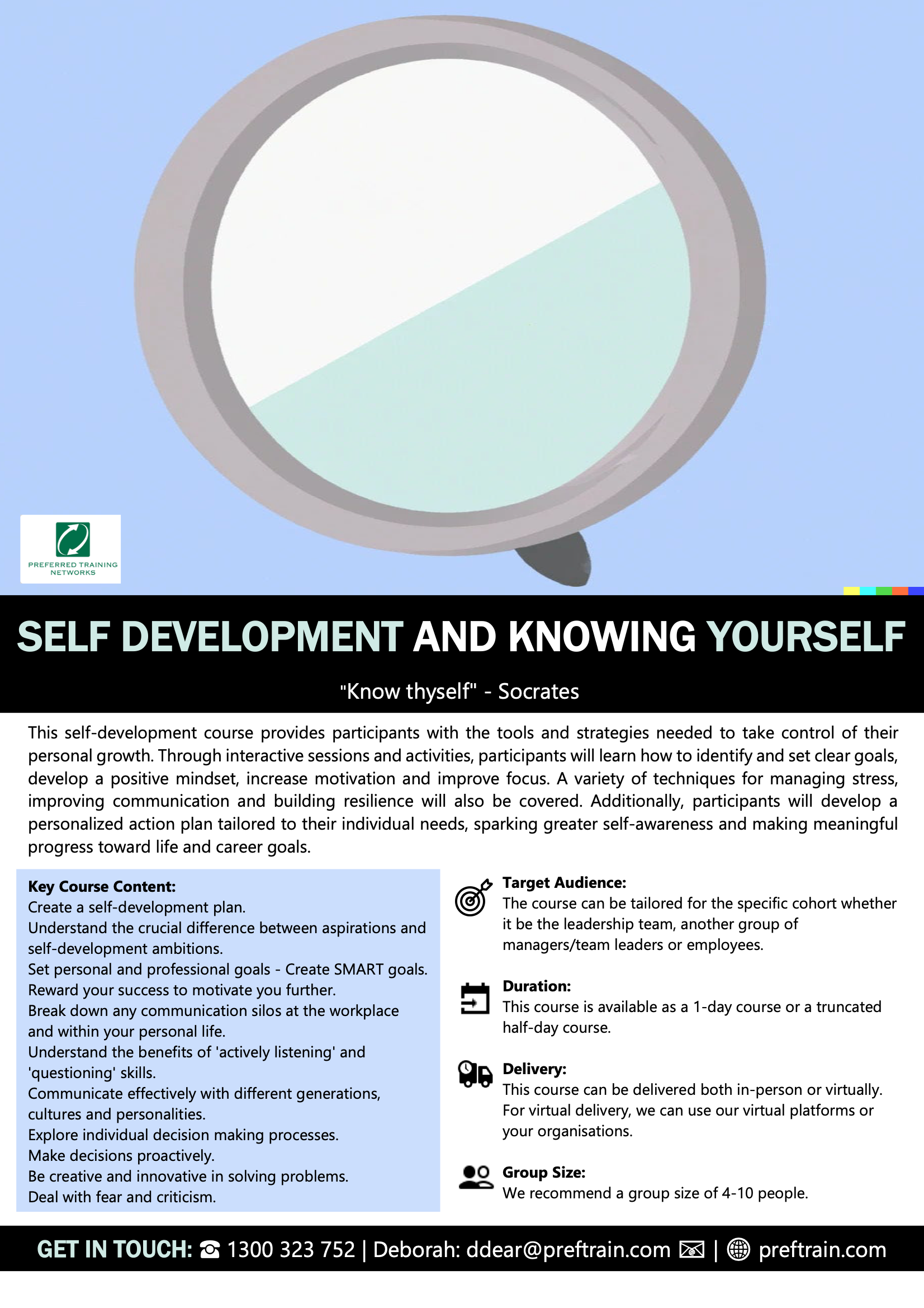 Self Development -conscious pursuit of personal growth